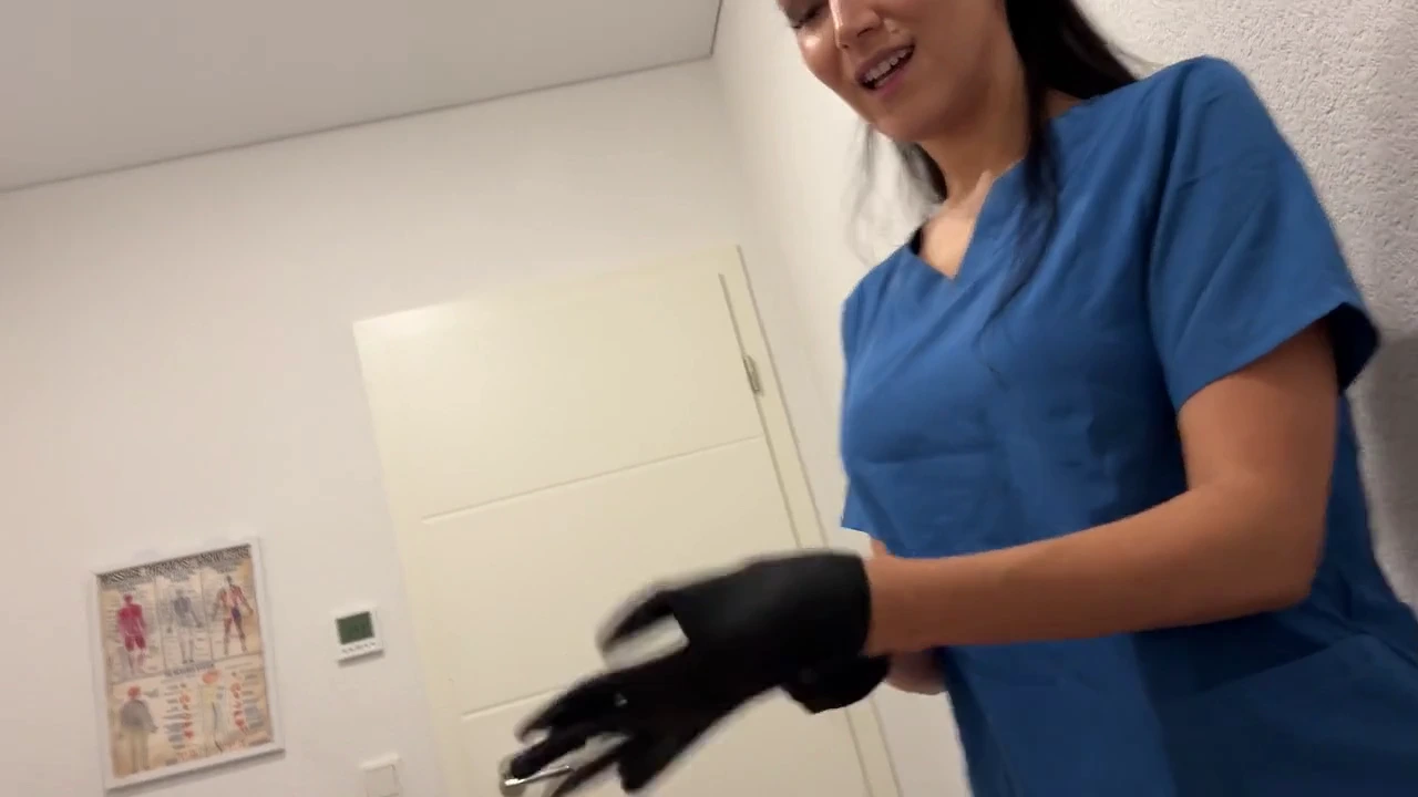 A happy client ordered a sexy massage therapist to his house. He didn’t expect the stunning Eva Keks, a German-born brunette with a knack for steamy encounters, to arrive. She massaged him, and things heated up.